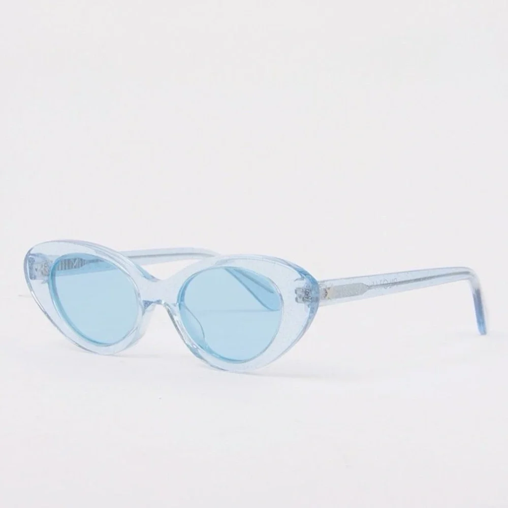 Mars Sunglasses in sparkly blue